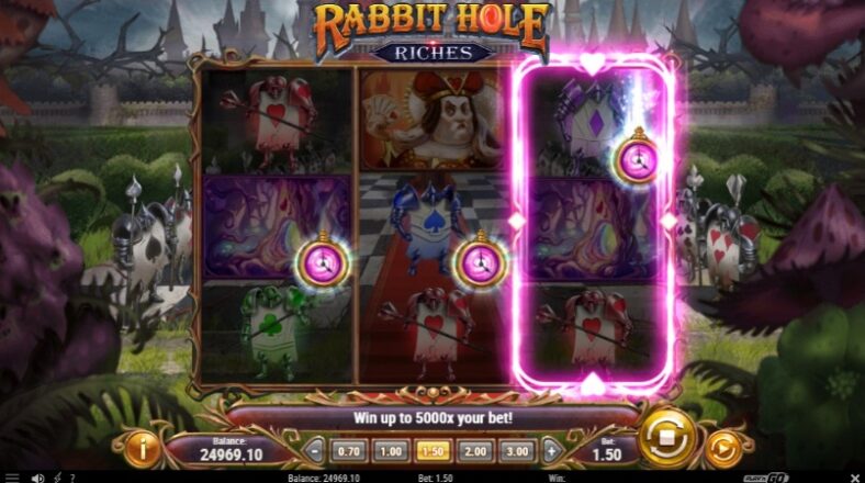 Дизайн Rabbit Hole Riches Court of Hearts